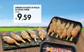 Bennet SPIEDINI DI FILETTI DI POLLO IN SALSA VERDE offerta