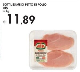 Bennet SOTTILISSIME DI PETTO DI POLLO AIA offerta