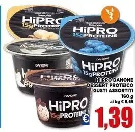 Vivo Supermercati Danone hipro dessert proteico gusti assortiti 160g offerta