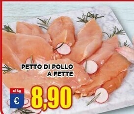 Vivo Supermercati Petto di pollo a fette offerta