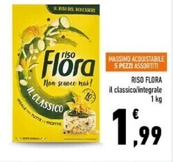 Conad City Flora riso il classico offerta