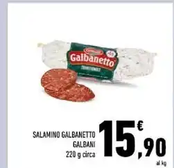 Conad City Galbani salamino galbanetto offerta