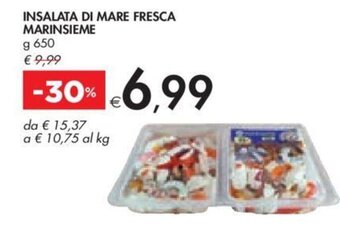 Bennet INSALATA DI MARE FRESCA MARINSIEME g 650 offerta