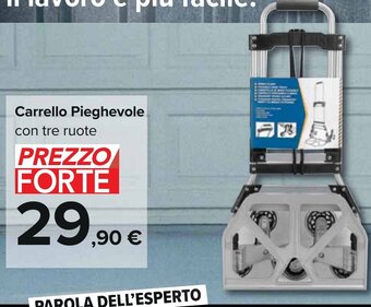 Carrello Pieghevole con tre ruote