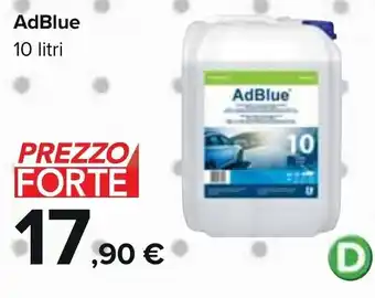 Carrefour AdBlue 10 litri offerta