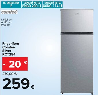 Frigorifero Comfee Silver RCT284