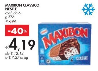 Bennet MAXIBON CLASSICO NESTLÉ conf. da 6, g 576 offerta