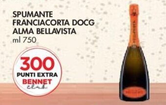 Bennet SPUMANTE FRANCIACORTA DOCG ALMA BELLAVISTA ml 750 offerta