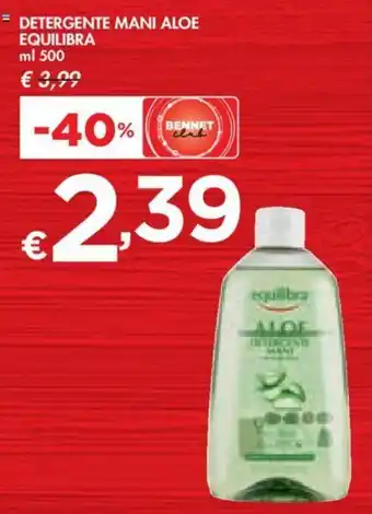 DETERGENTE MANI ALOE EQUILIBRA ml 500