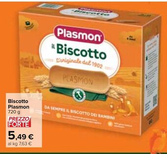 Biscotto Plasmon 720 g