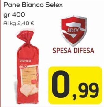 Famila Pane Bianco Selex gr 400 offerta