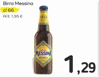 Famila Birra Messina cl 66 offerta