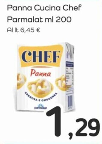 Famila Panna Cucina Chef Parmalat ml 200 offerta