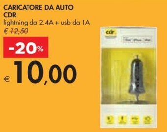Bennet CARICATORE DA AUTO CDR offerta