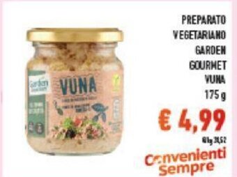 PREPARATO VEGETARIANO GARDEN GOURMET VUNA 175 g