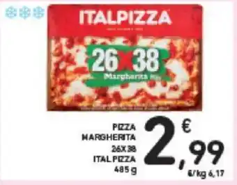 Conad PIZZA MARGHERITA 26x38 ITAL PIZZA 485 g offerta