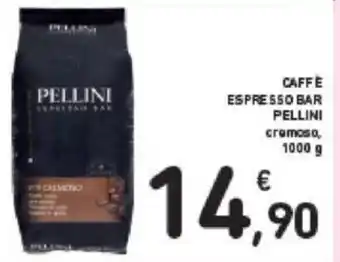 Conad CAFFE ESPRESSO BAR PELLINI 1000 g offerta