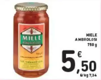 Conad MIELE AMBROLOSI 750 g offerta