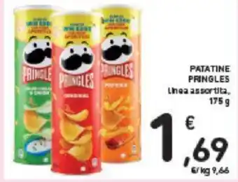 Conad PATATINE PRINGLES Linea assortita,175 g offerta