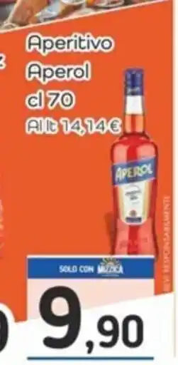 Famila Aperitivo Aperol cl 70 offerta