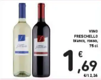 Conad VINO FRESCHELLO 75 cl offerta