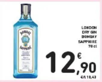 Conad LONDON DRY GIN BOMBAY SAPPHIRE 70 cl offerta