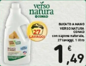 Conad BUCATO A MANO VERSO NATURA CONAD 1 Litro offerta