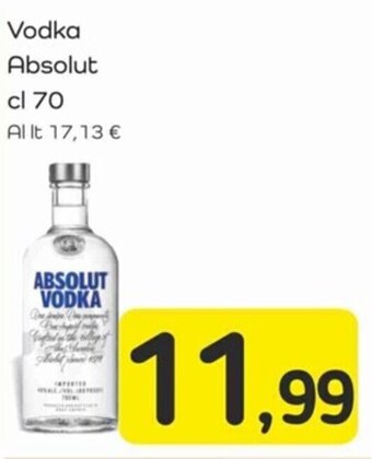 Vodka Absolut cl 70