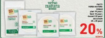 Conad PIATTI VERSO NATURA CONAD offerta
