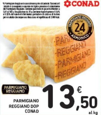 Conad PARMIGIANO REGGIANO DOP CONAD offerta