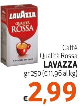 Maxi Family Caffè Qualità Rossa LAVAZZA gr 250 offerta