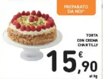 Conad TORTA CON CREMA CHANTILLY offerta