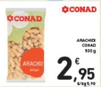 Conad ARACHIDI CONAD 500 g offerta