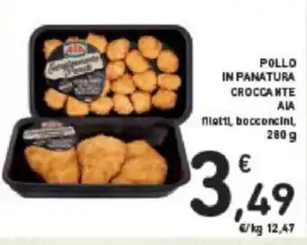 Conad POLLO IN PANATURA CROCCANTE AIA 280 g offerta