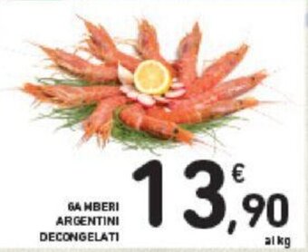 Conad GAMBERI ARGENTINI DECONGELATI offerta