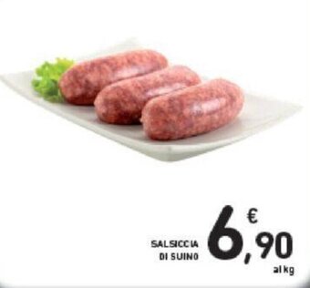 Conad SALSICCIA DI SUINO offerta