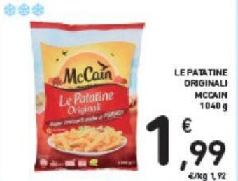 Conad LE PATATINE ORIGINALI MCCAIN 1040 g offerta