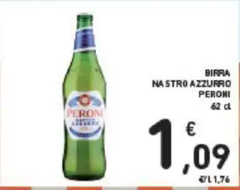 Conad BIRRA NASTRO AZZURRO PERONI 62 cl offerta