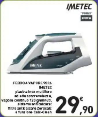 Conad FERROA VAPORE 9006 IMETEC offerta