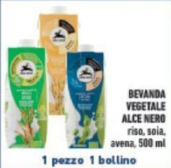 Conad BEVANDA VEGETALE ALCE NERO 500 ml offerta