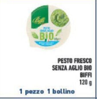 Conad PESTO FRESCO SENZA AGLIO BIO BIFFI 120 g offerta