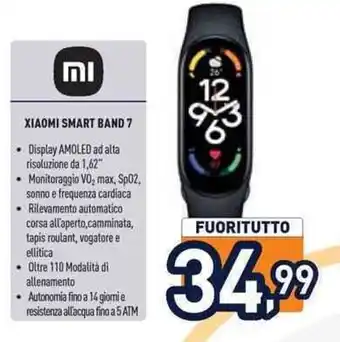 Unieuro XIAOMI SMART BAND 7 offerta