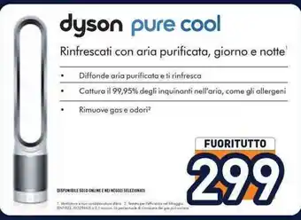 Unieuro dyson pure cool offerta