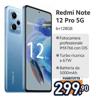 Unieuro Redmi Note 12 Pro 5G offerta