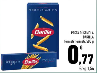 Conad City PASTA DI SEMOLA BARILLA formati normali, 500 g offerta