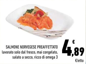 SALMONE NORVEGESE PREAFFETTATO
