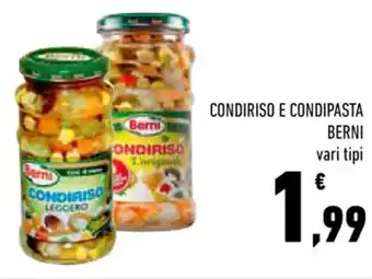 CONDIRISO E CONDIPASTA BERNI vari tipi