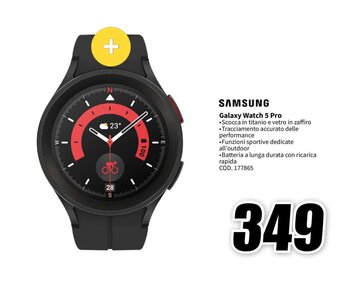 MediaWorld SAMSUNG Galaxy Watch 5 Pro offerta