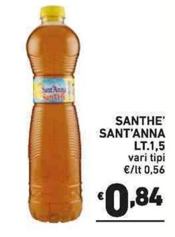 Ok Market SANTHE' SANT'ANNA LT. 1,5 offerta