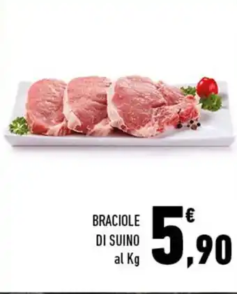 Conad City BRACIOLE DI SUINO offerta